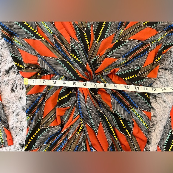 T-Bags Los Angeles Long Sleeve Knot Dress Bodycon Mini Size Small EUC Revolve - Picture 11 of 16